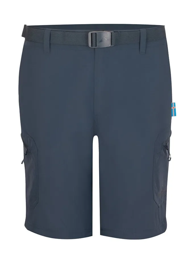 Afritstrekkingbroek "Eldfjall" donkerblauw