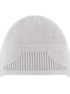 Beanie "Active" wit/grijs