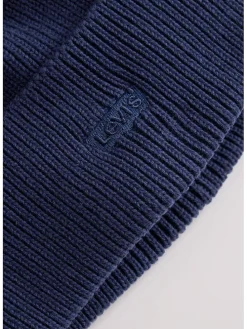 Beanie donkerblauw