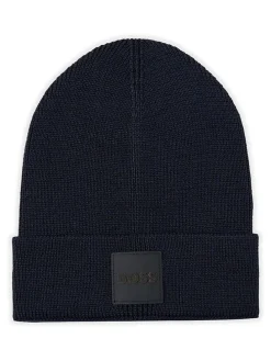 Beanie donkerblauw