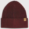 Beanie "O'Riginals" bruin/rood