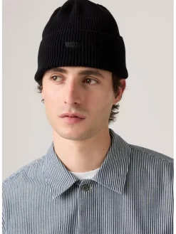 Beanie zwart