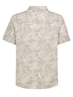 Blouse beige/wit