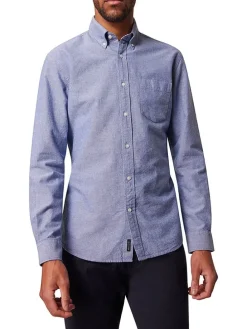 Blouse blauw