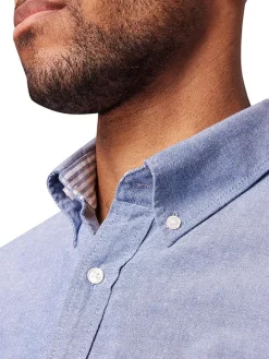 Blouse blauw