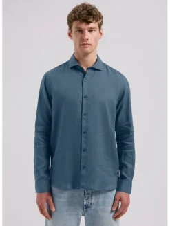 Blouse blauw