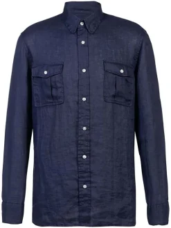 Blouse "Branson" donkerblauw
