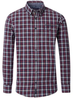 Blouse - casual fit - donkerblauw