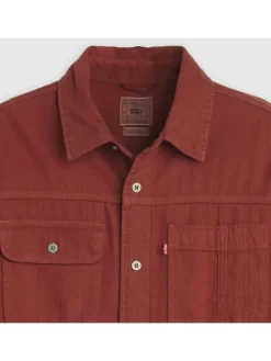 Blouse - comfort fit - bordeaux