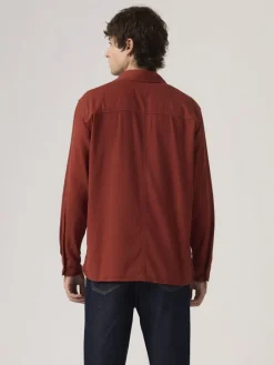 Blouse - comfort fit - bordeaux