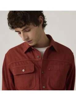 Blouse - comfort fit - bordeaux
