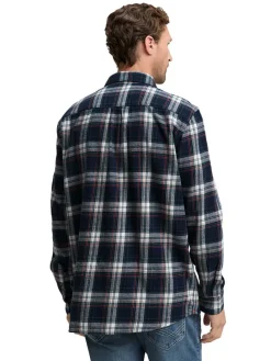 Blouse - comfort fit - donkerblauw