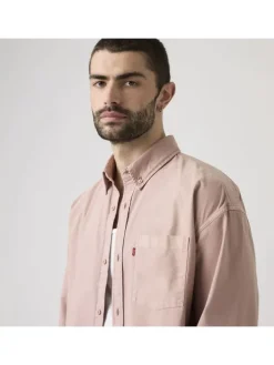 Blouse - comfort fit - lichtroze