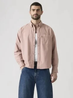 Blouse - comfort fit - lichtroze
