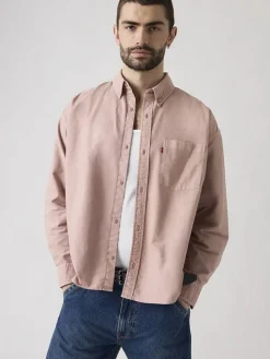 Blouse - comfort fit - lichtroze