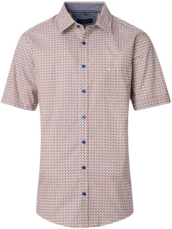 Blouse - comfort fit - meerkleurig