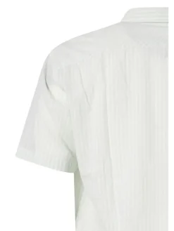 Blouse crème/groen