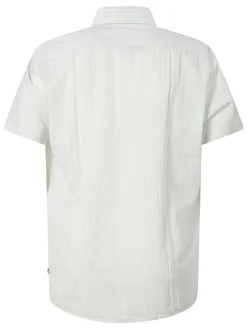 Blouse crème/groen