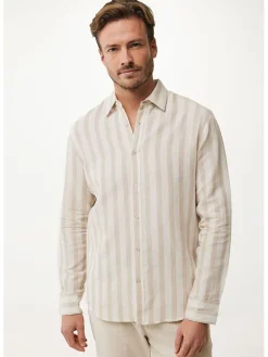 Blouse crème/lichtbruin