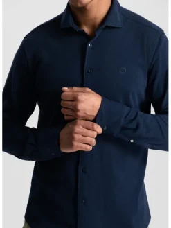 Blouse donkerblauw