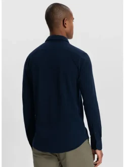 Blouse donkerblauw