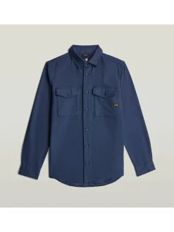Blouse donkerblauw