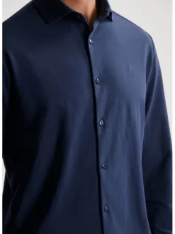 Blouse donkerblauw