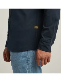 Blouse donkerblauw