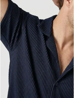 Blouse donkerblauw