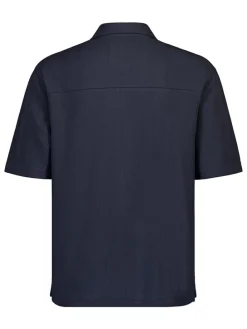 Blouse donkerblauw