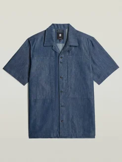 Blouse donkerblauw