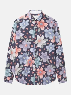 Blouse donkerblauw