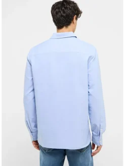Blouse "Edinburg" lichtblauw