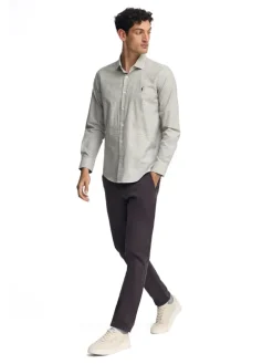 Blouse groen/wit