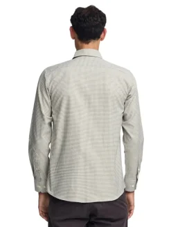 Blouse groen/wit