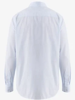 Blouse in lichtblauw