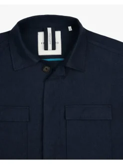 Blousejas donkerblauw