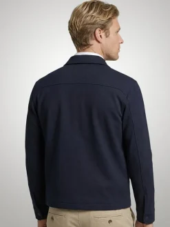 Blousejas donkerblauw