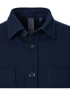 Blousejas donkerblauw