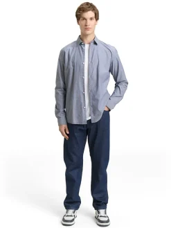 Blouse lichtblauw