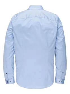 Blouse lichtblauw