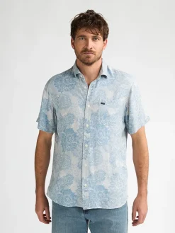 Blouse lichtblauw