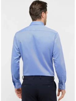 Blouse - modern fit - blauw