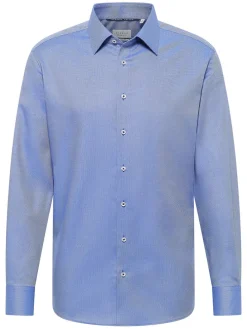 Blouse - modern fit - blauw