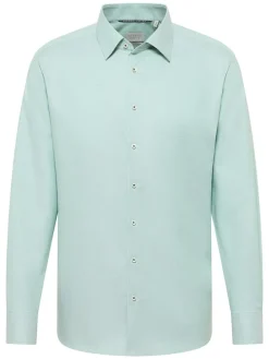 Blouse - modern fit - turquoise