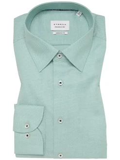 Blouse - modern fit - turquoise