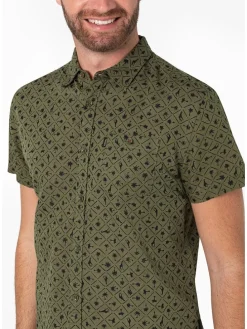 Blouse olijfgroen