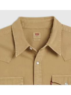 Blouse - regular fit - beige