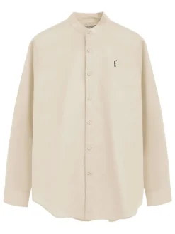 Blouse - regular fit - beige