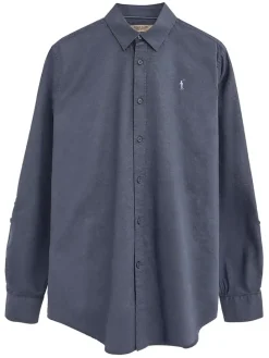 Blouse - regular fit - blauwgrijs